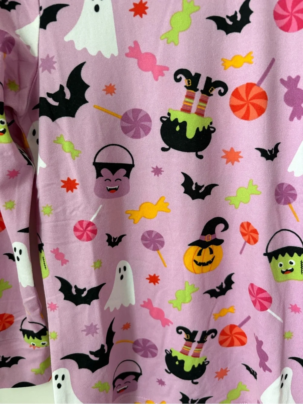 NWT Mary Square Trick or Treat Halloween Toddler Pajama Set Soft Sleep Size 3T
